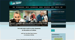 Desktop Screenshot of floridadogtrainer.com
